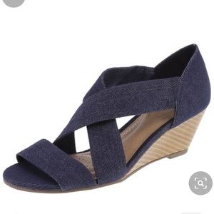 Dexflex Kerry Denim Wedge
